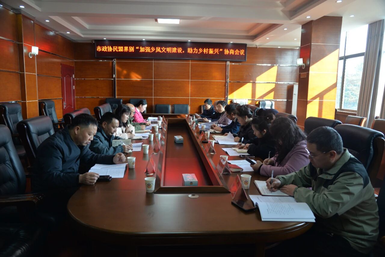 2025年娄底市政协民盟界别协商会议召开